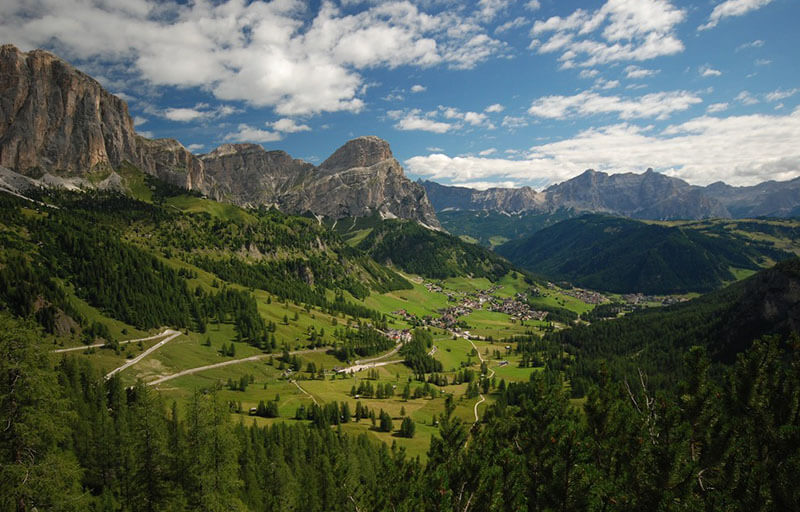 Alta Badia in estate